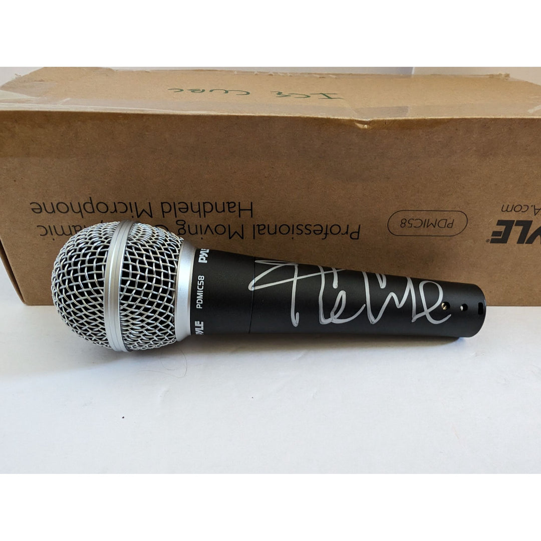 O'Shea Jackson 'Ice Cube' microphone signed with proof