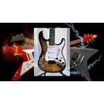 Load image into Gallery viewer, Mick Jagger Keith Richards Bill Wyman Ronnie Wood Charlie Watts signed guitar with proof
