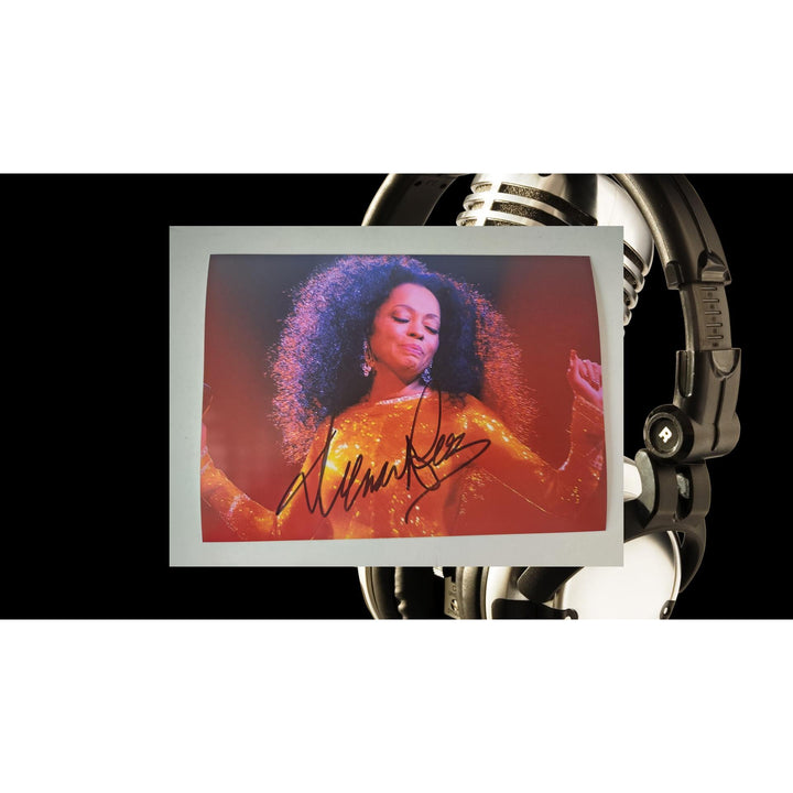 Diana Ross 5x7 photo signed with proof