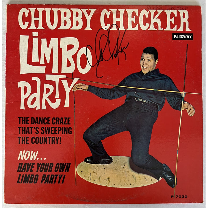 Ernest Evans "Chubby Checker" LP signed with