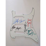Load image into Gallery viewer, Asia Fender Stratocaster electric guitar pickguard signed with proof
