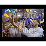 Load image into Gallery viewer, Stephen Curry, Klay Thompson Golden State Warriors Spalding NBA full size basketball signed with proof
