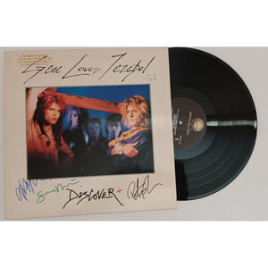 Gene Loves Jezebel signed Discover vinyl album by: Jay Aston, Pete Rizzo & James Stevenson