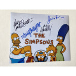 Load image into Gallery viewer, The Simpsons Nancy Cartwright Dan Castellaneta   Julie Kavner &amp; Yeardley Smith 8x10 cast signed photo with proof
