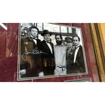 Load image into Gallery viewer, The Godfather Marlon Brando Francis Ford Coppola James Caan Al Pacino John Cazale 11x14 photo signed with proof and Museum quality frame
