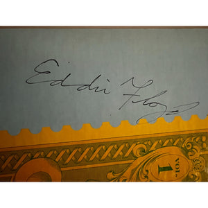 Eddie Floyd "Rare Stamps" LP signed