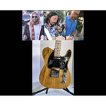 Load image into Gallery viewer, David grohl Taylor Hawkins the Foo Fighters Telecaster full size electric guitars signed with proof
