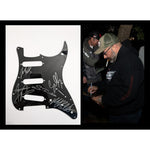 Load image into Gallery viewer, Staind Band stratocaster Electric-Guitar-Pickguard Aaron Lewis, Johnny April, Mike Mushok, Sal Giancarelli signed with proof
