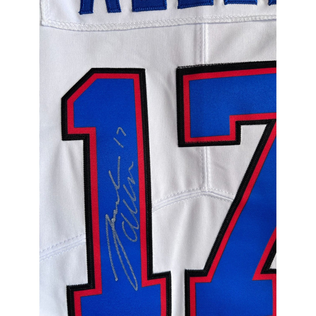 Josh Allen Buffalo Bills game model Nike large jersey signed with proof