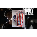 Load image into Gallery viewer, Sylvester Stallone Rocky Balboa and Carl Weathers Apollo Creed USA boxing glove signed with proof
