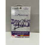Load image into Gallery viewer, Tiger Woods 2019 Masters Golf ticket signed with proof

