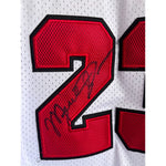 Load image into Gallery viewer, Michael Jordan Chicago Bulls hardwood classics size 44 large sign with proof
