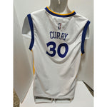 Load image into Gallery viewer, Golden State Warriors Stephen Curry Draymond Green  Klay Thompson 2022 23 NBA champions team signed jersey with proof

