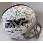 Load image into Gallery viewer, Tom Brady Patrick Mahomes Joe Namath Bart Starr Aaron Rodgers Super Bowl MVP replica full signed helmet signed with proof
