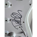 Load image into Gallery viewer, Noel &amp; Liam Gallagher Oasis electric guitar signed with proof
