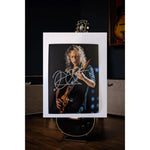 Load image into Gallery viewer, Kirk Hammett Metallica 5x7 photograph signed with proof
