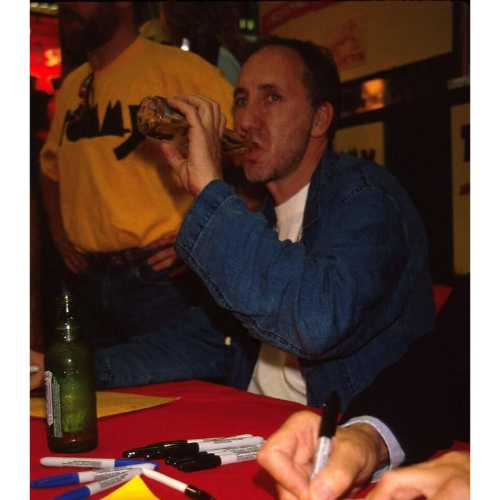 Pete Townshend "White City" original album LP signed with proof.