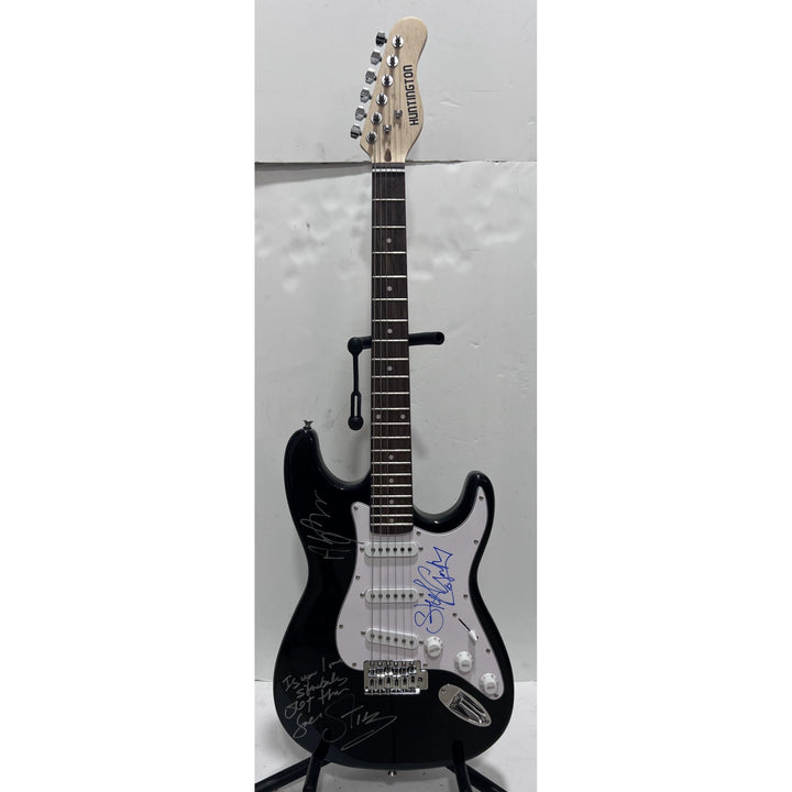 "Sting" Andy Summers Stewart Copeland The Police signed stratocaster electric guitar signed with proof..