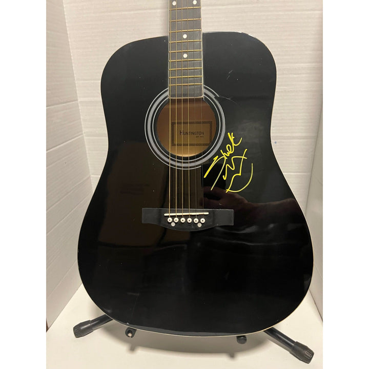 Shakira full size acoustic guitar signed with proof