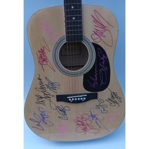 Madonna Taylor Swift Lady Gaga Rihanna Katy Perry Carrie Underwood women of music signed guitar