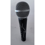 Load image into Gallery viewer, Eddie Vedder Pearl Jam lead singer microphone signed with proof and sketch
