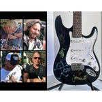 Load image into Gallery viewer, Pearl Jam Eddie Vedder Jeff Ament Stone Gossard Mike McCready full size Stratocaster electric guitar signed with proof
