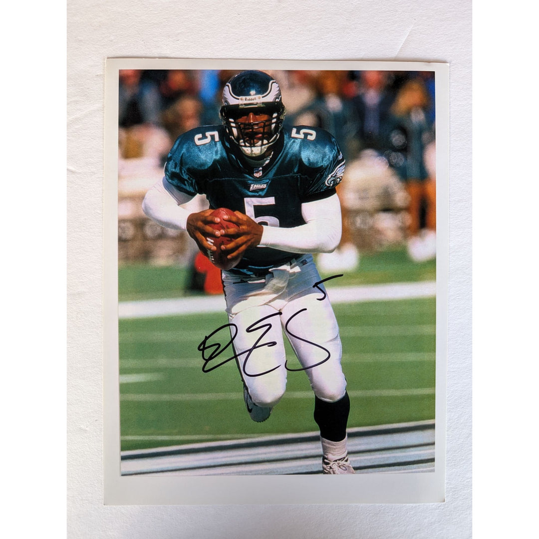 Donovan McNabb Philadelphia Eagles future Hall of Famer 8x11 photo signed