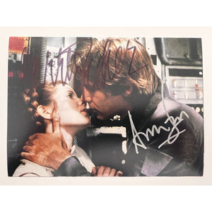 Harrison Ford "Hans Solo" Carrie Fisher Princess Leia Star Wars 5x7 photo signed with proof