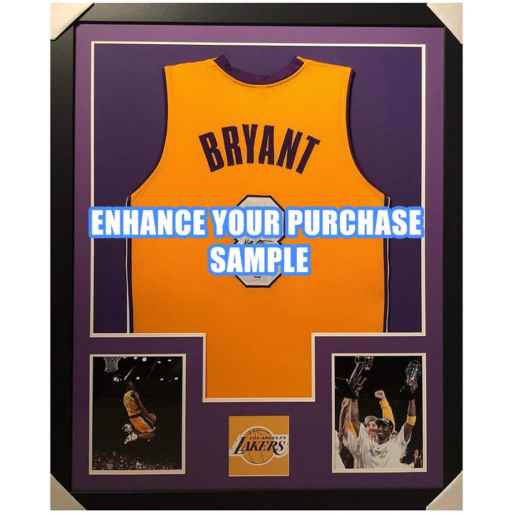 Kobe Bryant Los Angeles Lakers jersey signed with proof