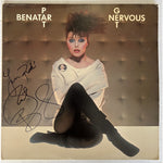 Load image into Gallery viewer, Patricia Mae Giraldo &quot;Pat Benatar&quot; &quot;Get Nervous &quot; LP signed with proof
