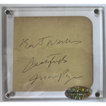 Load image into Gallery viewer, Mario Puzo author of The Godfather autograph page book signed
