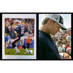 Load image into Gallery viewer, Tom Brady New England Patriots the GOAT 8x10 photo signed with proof

