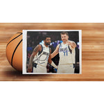 Load image into Gallery viewer, Luka Doncic Kyrie Irving Dallas Mavericks 8x10 photo signed with proof
