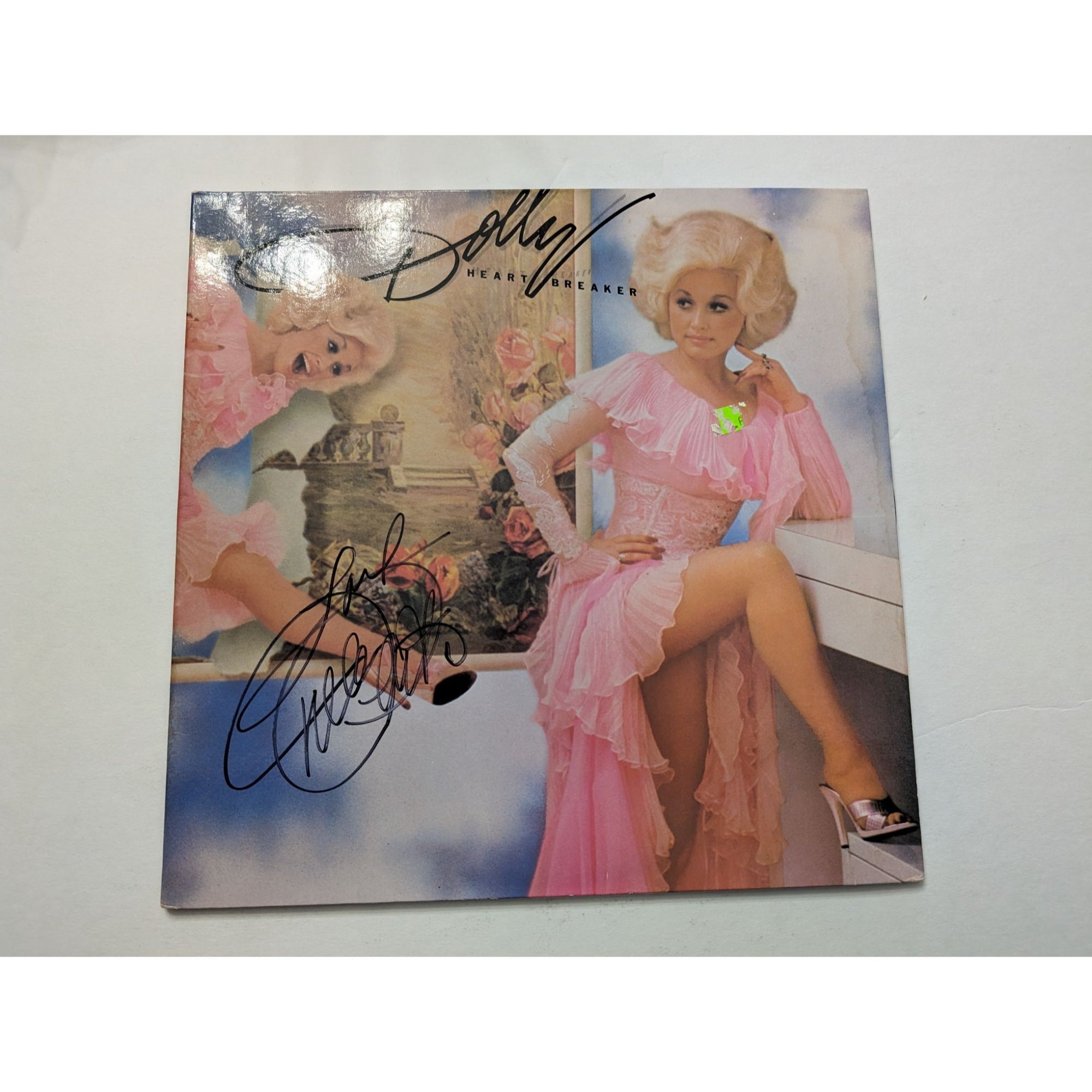 Dolly Parton 1978 original LP Heartbreaker signed with proof