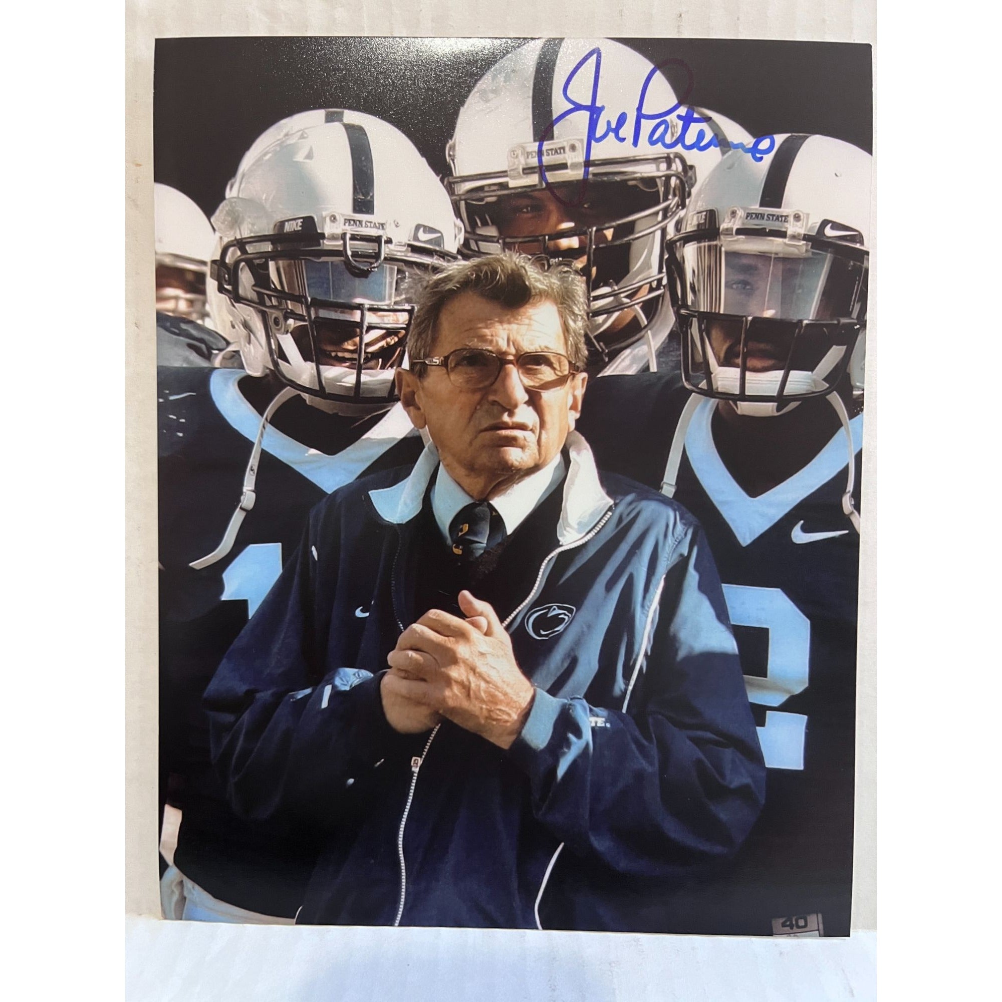 Penn State Nittany Lions Joe Paterno 8x10 photo signed