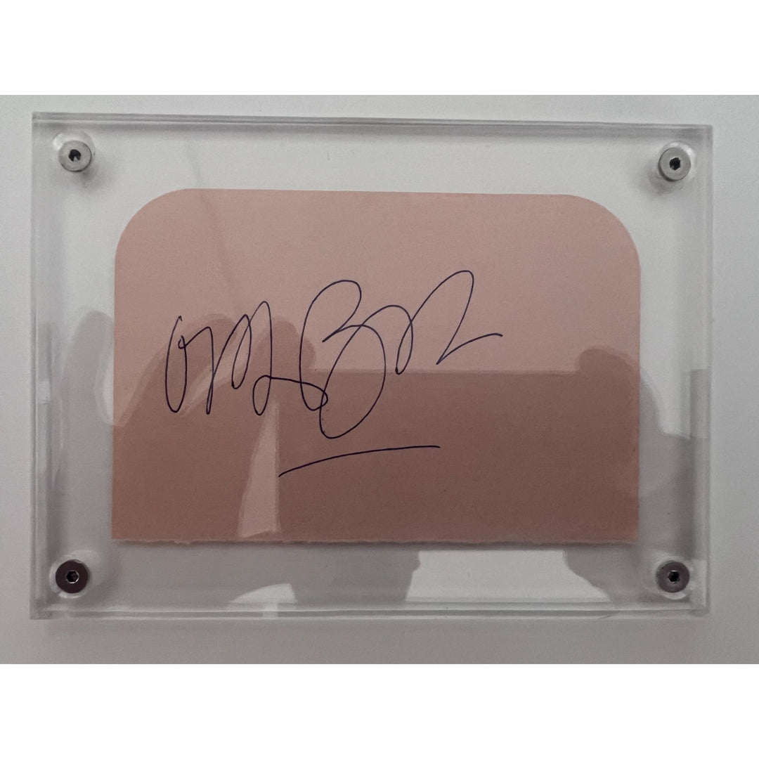 Frank Zappa cut signature signed with proof