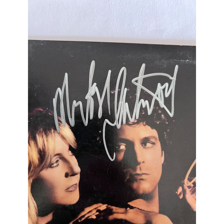 Fleetwood Mac Mirage Mick Fleetwood, Christine McVie, Stevie Nicks, Lindsey Buckingham, and John McVie signed with proof