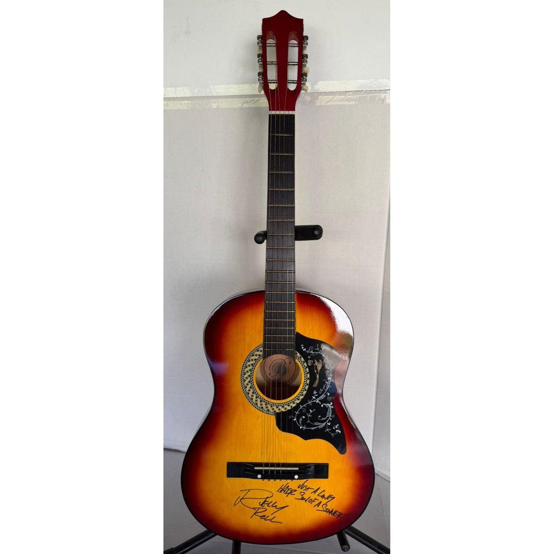 Jelly Roll vintage acoustic guitar signed with proof