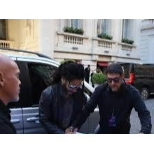 Leny Kravitz full size acoustic guitar signed with proof.