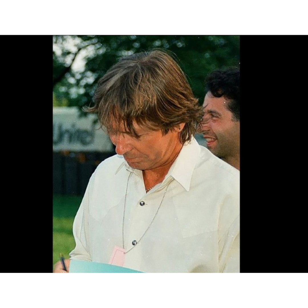 John Denver 41' full size acoustic guitar signed with proof