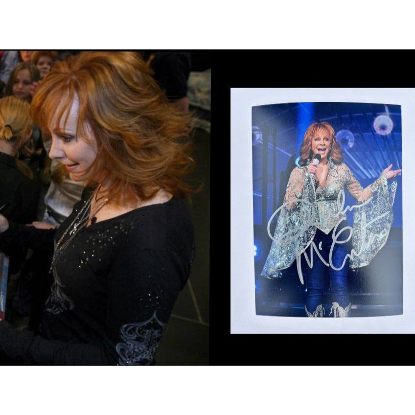 Reba McEntire Country Music Legend 5x7 Photo signed with proof.