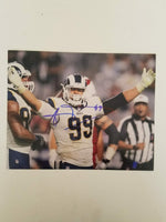 Load image into Gallery viewer, Aaron Donald Los Angeles Rams 8x10 photo signed with proof
