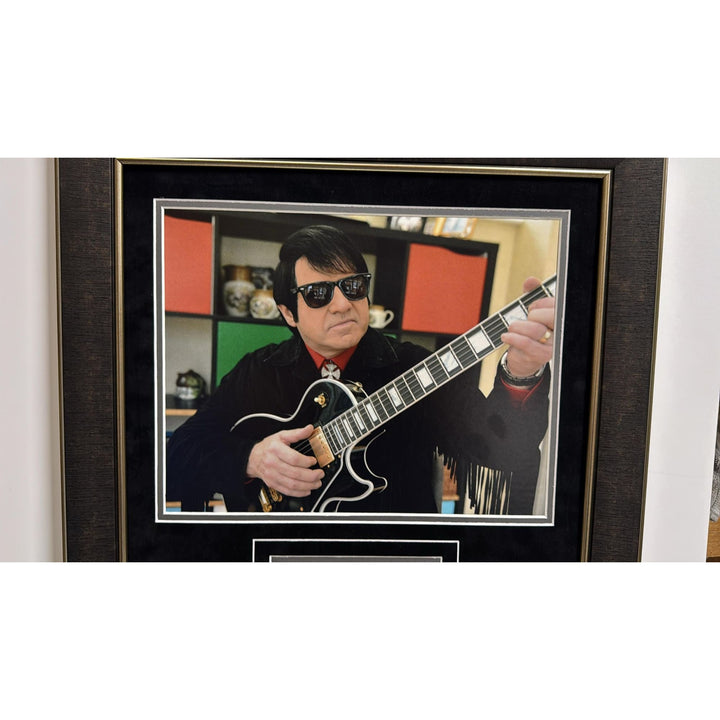 Roy Orbison vintage autograph book page signed with proof and museum quality frame 