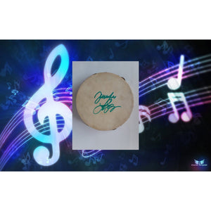 Jennifer Lopez JLo signed tambourine with proof