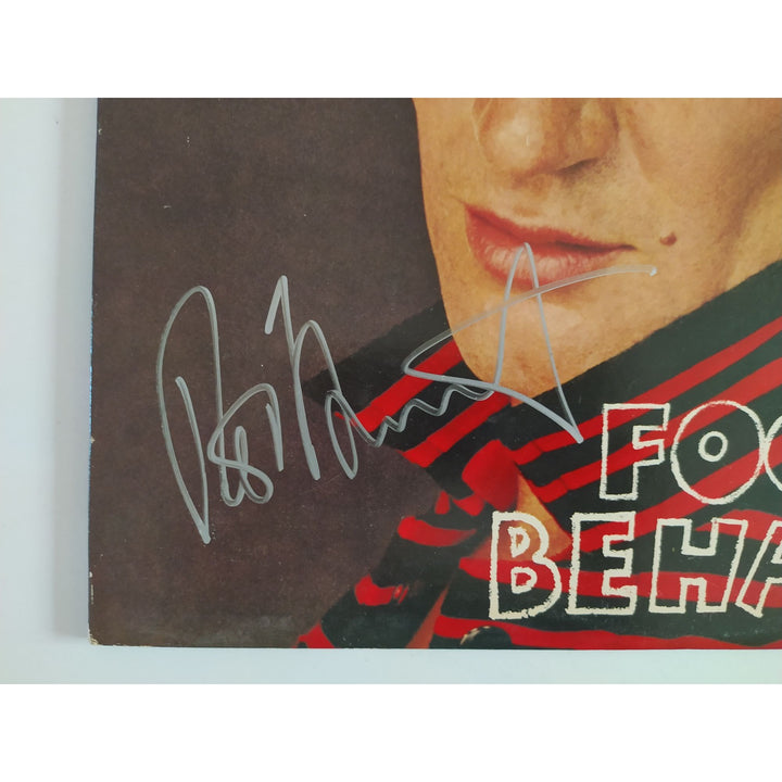 Rod Stewart Foolish Behavior original LP signed with proof