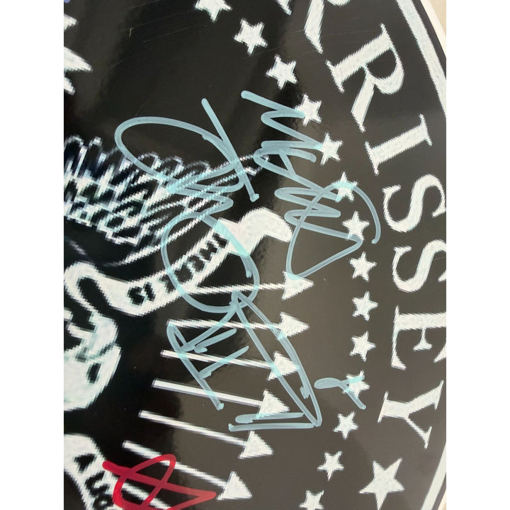 Morrissey, Johnny Marr, Andy Rourke, Mike Joyce, The Smiths Drumhead signed with proof.