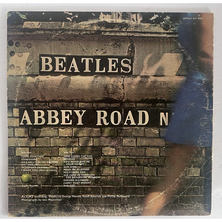 The Beatles Abbey Road Paul McCartney John Lennon George Harrison Ringo Starr signed with proof