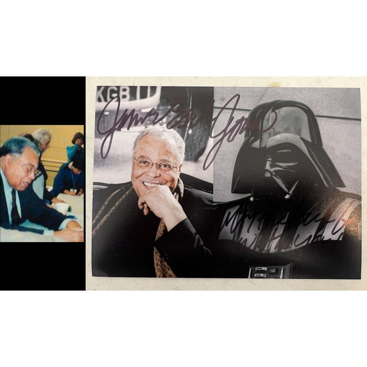 James Earl Jones Darth Vader Star Wars 5x7 photo signed with proof