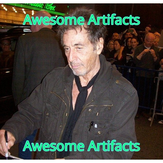 Al Pacino Tony Montana 5x7 photo signed with proof Awesome Artifacts