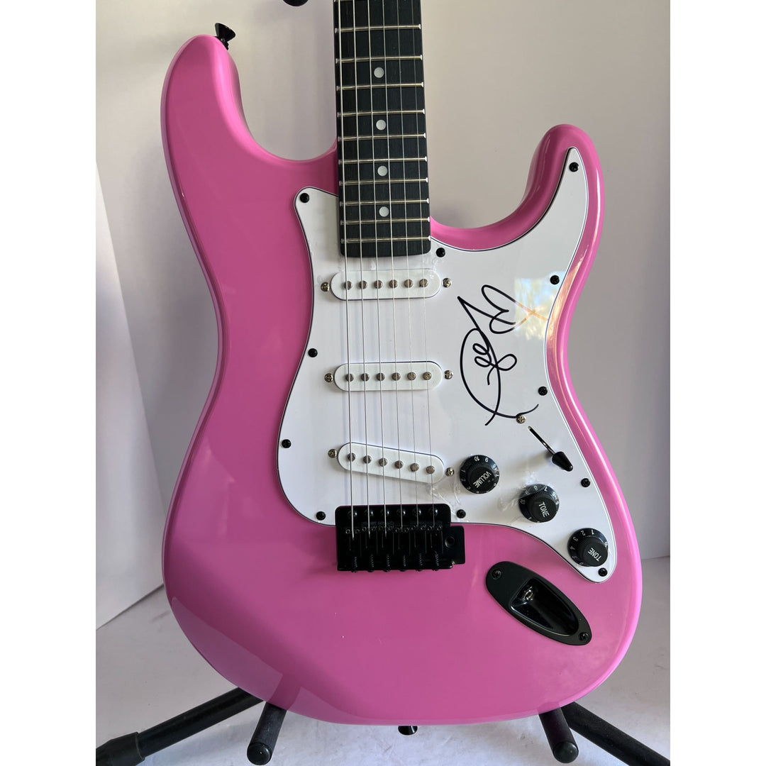 Taylor Swift full size stratocaster electric guitar signed with proof